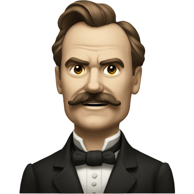 nietzsche happy emoji