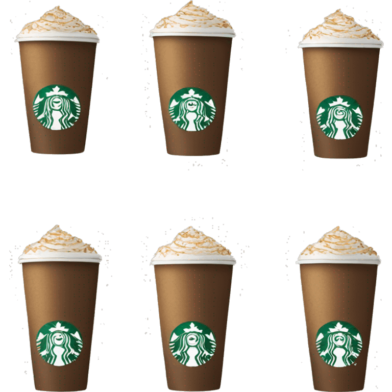 Starbucks coffee emoji