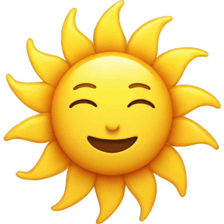 My sun  emoji