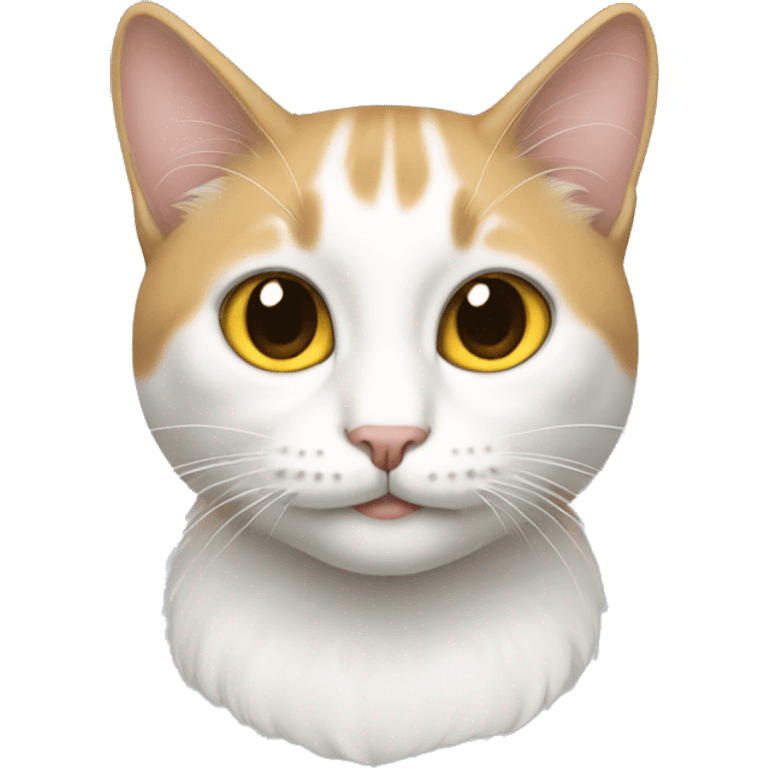 Gato blanco emoji