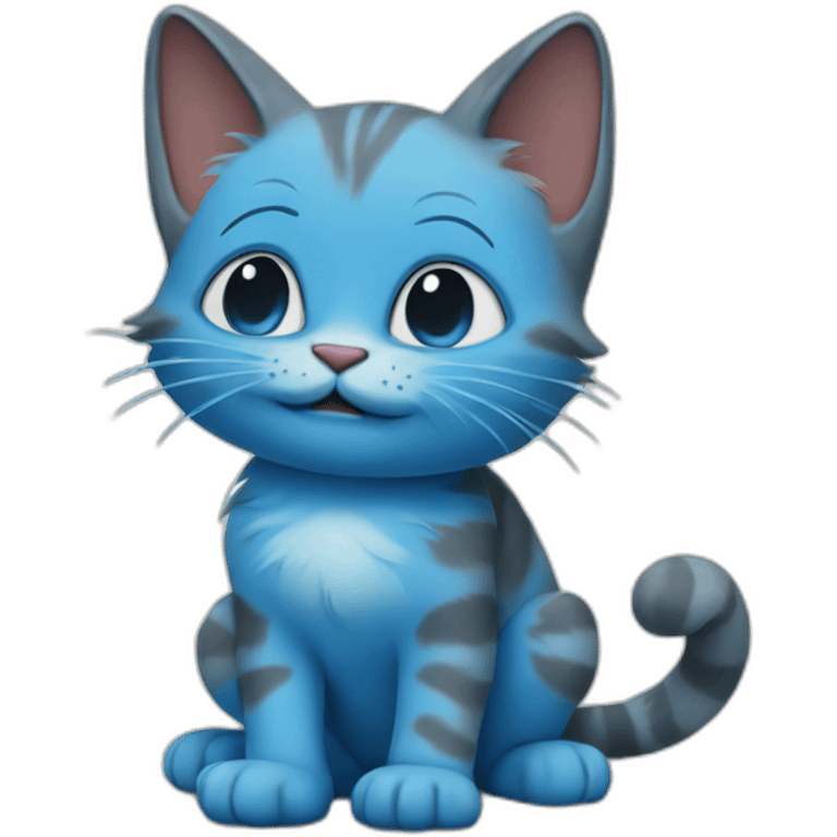 blue-smurf-cat emoji