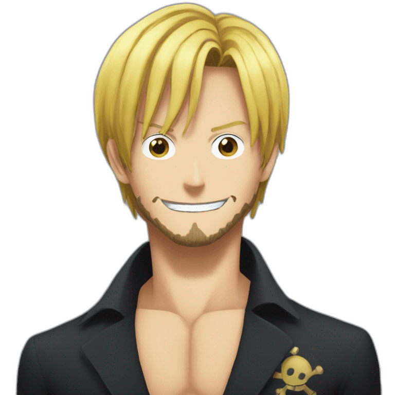 One piece sanji emoji