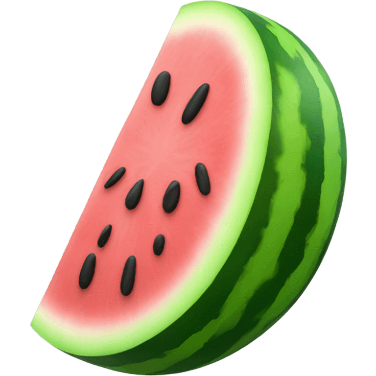 watermelon themed flip emoji