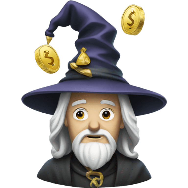 Money wizard  emoji