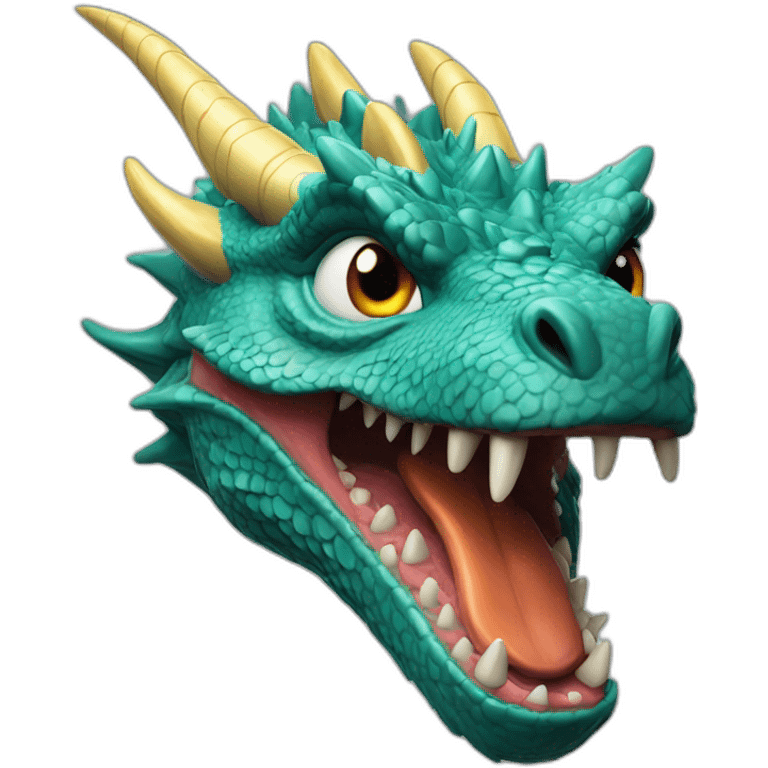 Hyper-realistic-dragon emoji