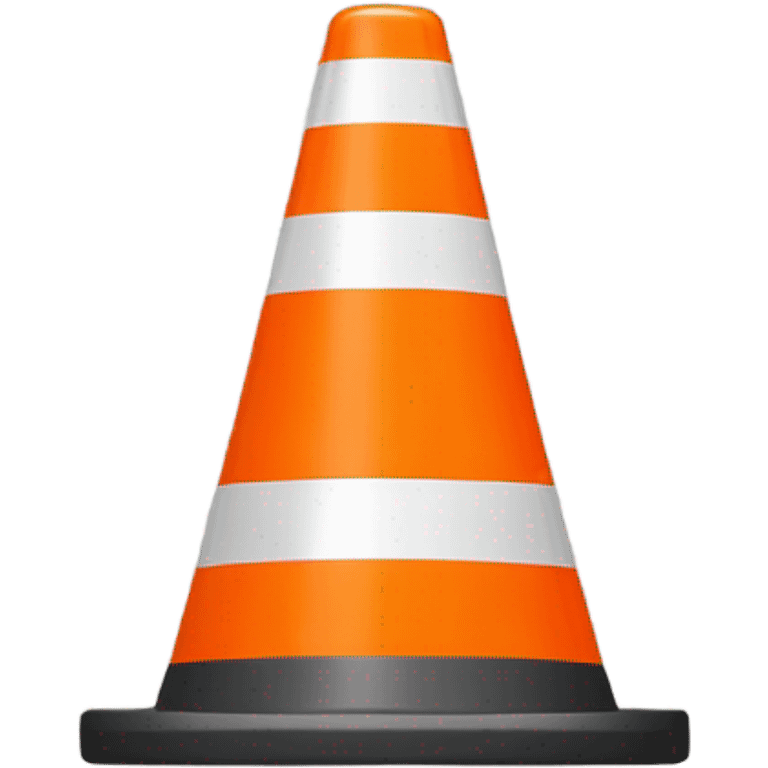 Traffic cone emoji