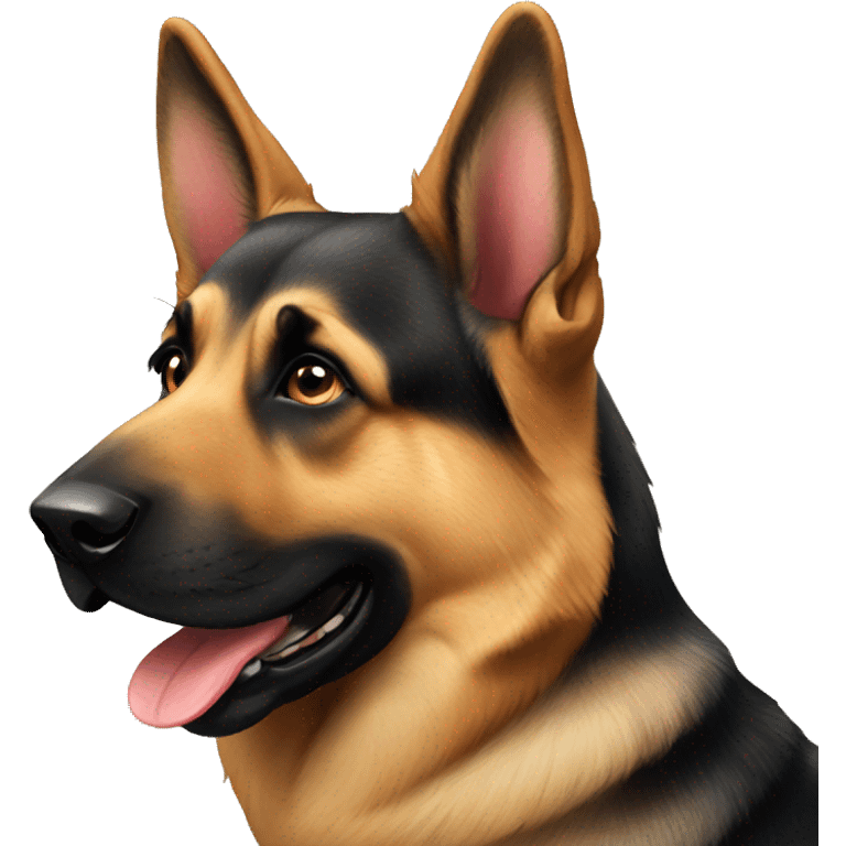 German Shepard   emoji