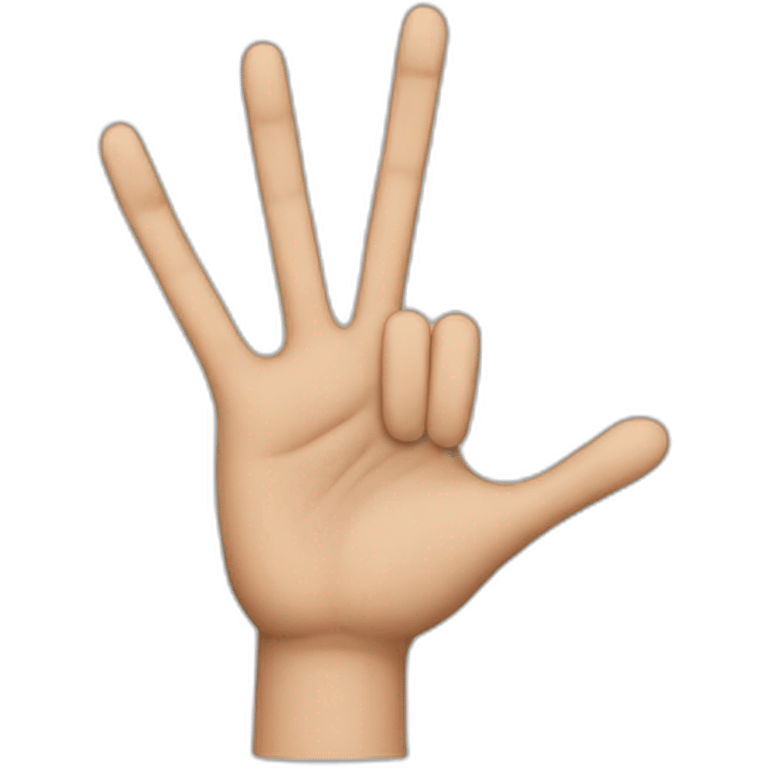 long-middle-fingers emoji