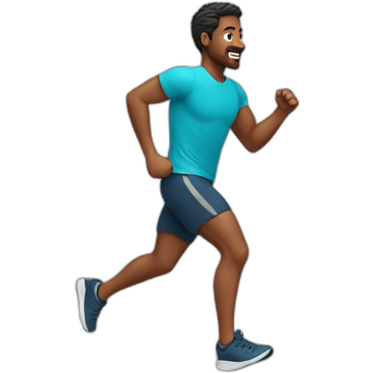 man jogging emoji