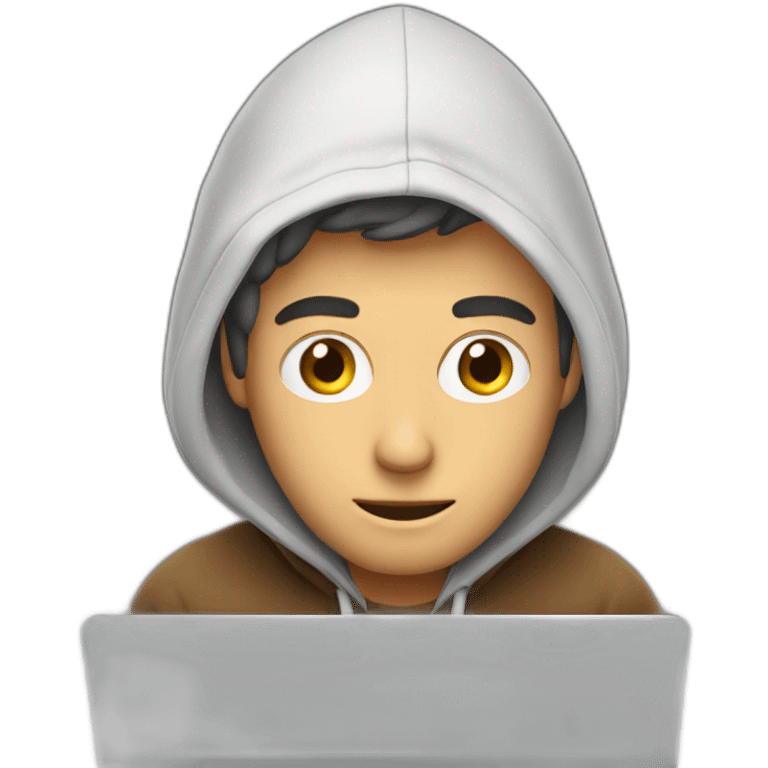 man-behind-laptop-close-head-hood emoji