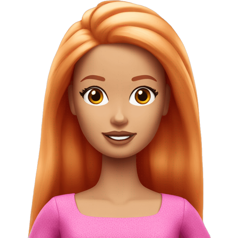 Barbie ginger emoji