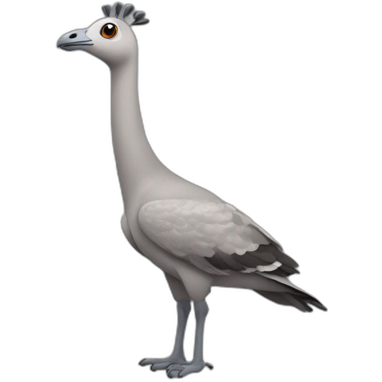 Girrafe-pidgeon emoji