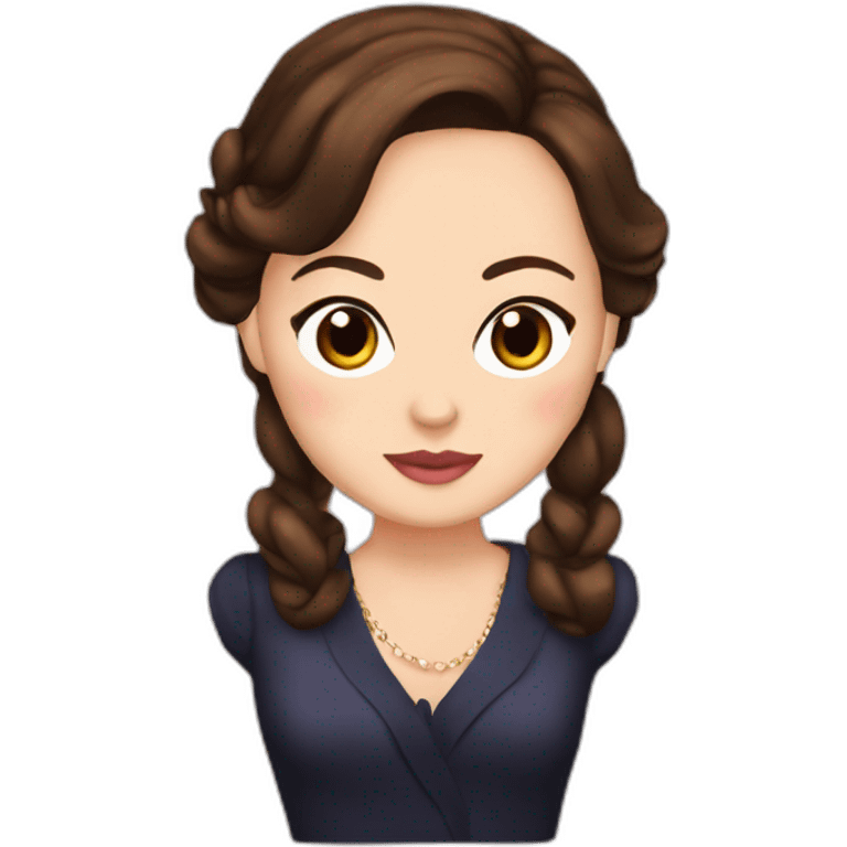 Blair Waldorf emoji