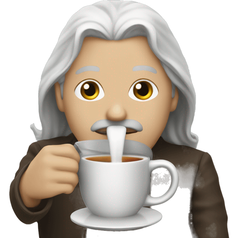 Suriel sipping tea emoji