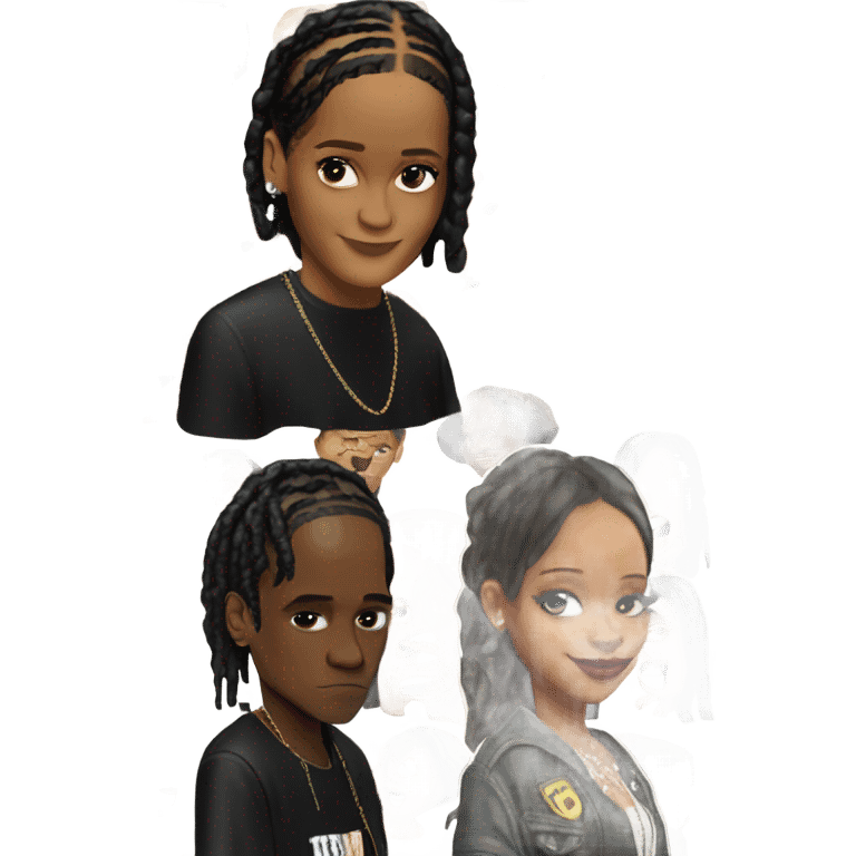 rihanna and asap rocky emoji