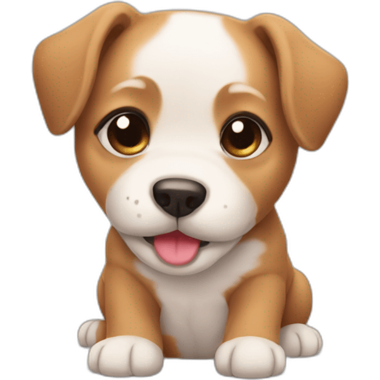 cute puppy emoji