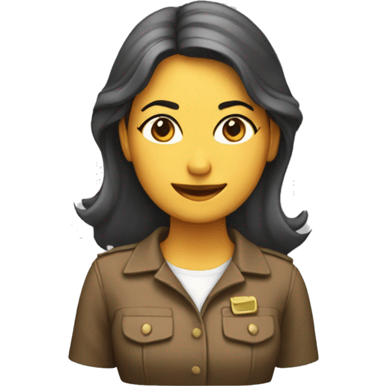 mujer regañando emoji