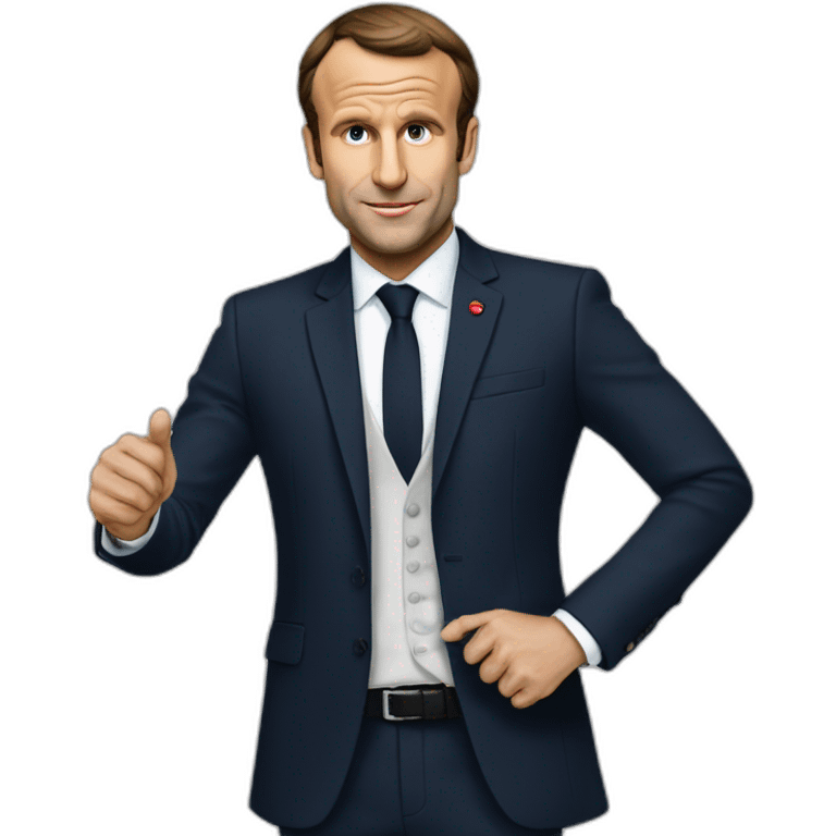 Macron doit donneur emoji