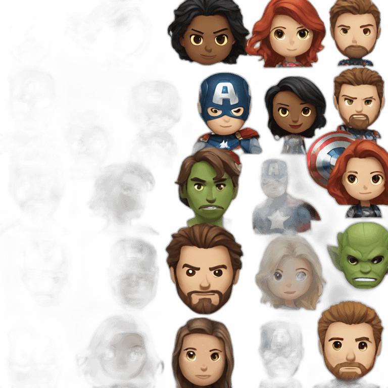 Avengers emoji