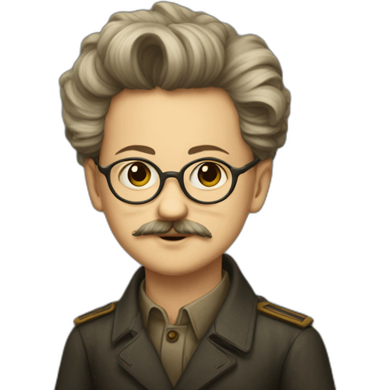 Young Lev Trotsky emoji