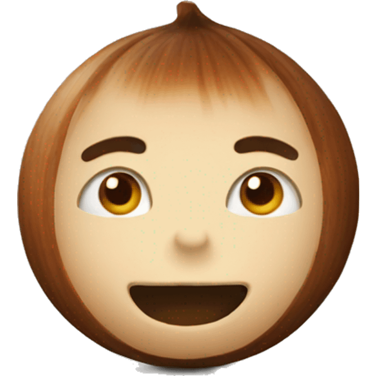 one hazelnut emoji