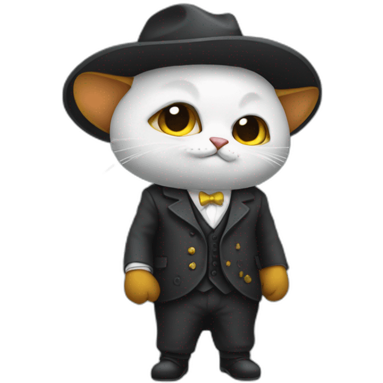 gatinho mafioso emoji