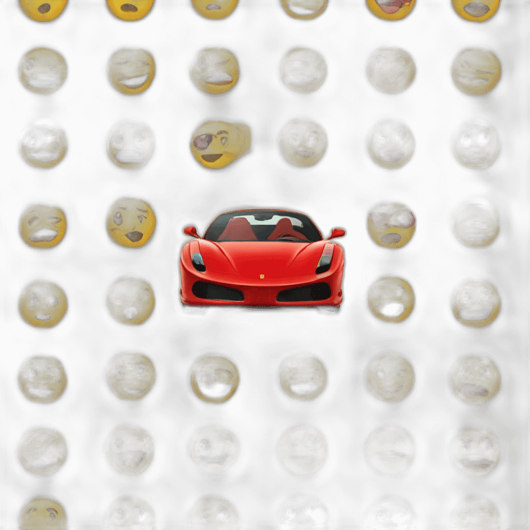 ferrari emoji