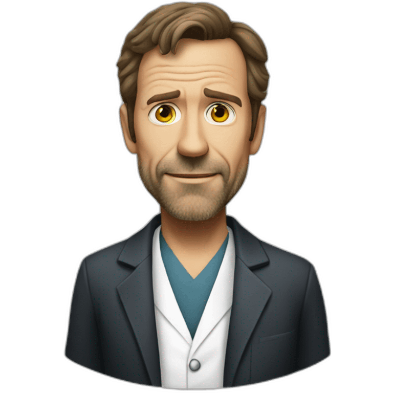 Dr. Gregory House from "House M.D." emoji