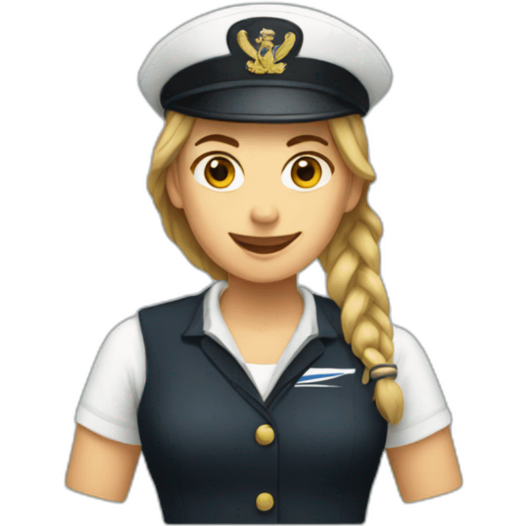 female new zealand sailor emoji