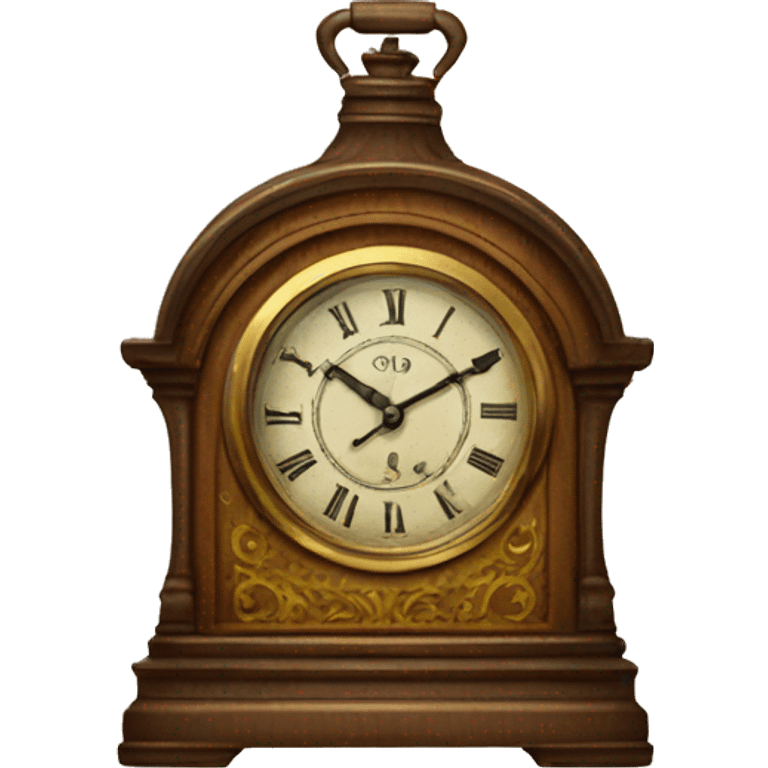 vintage clock emoji