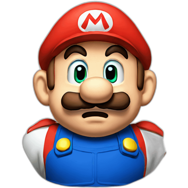 crying super mario emoji