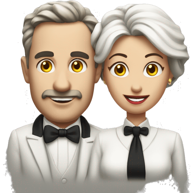 Mr Mrs Slots wording emoji