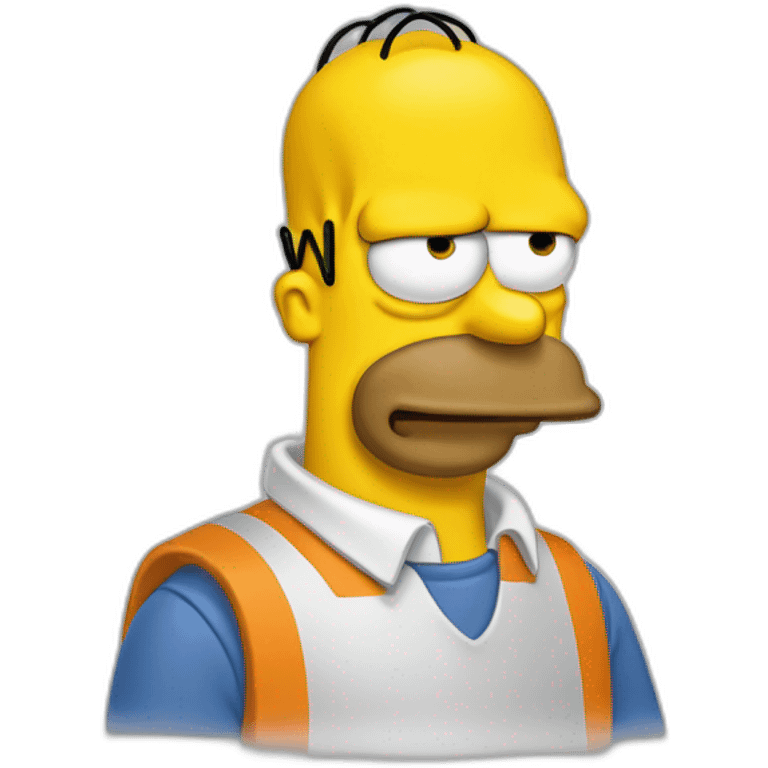 Homer Simsonfaisant un pouce emoji