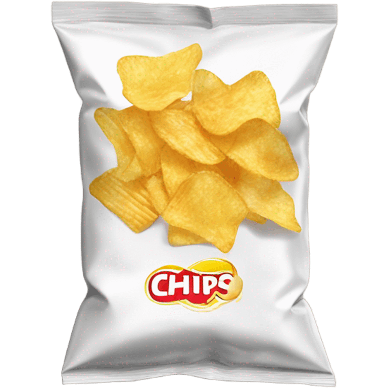 Bag of chips emoji