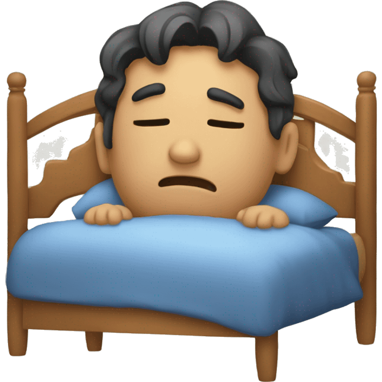 Sleepy emoji