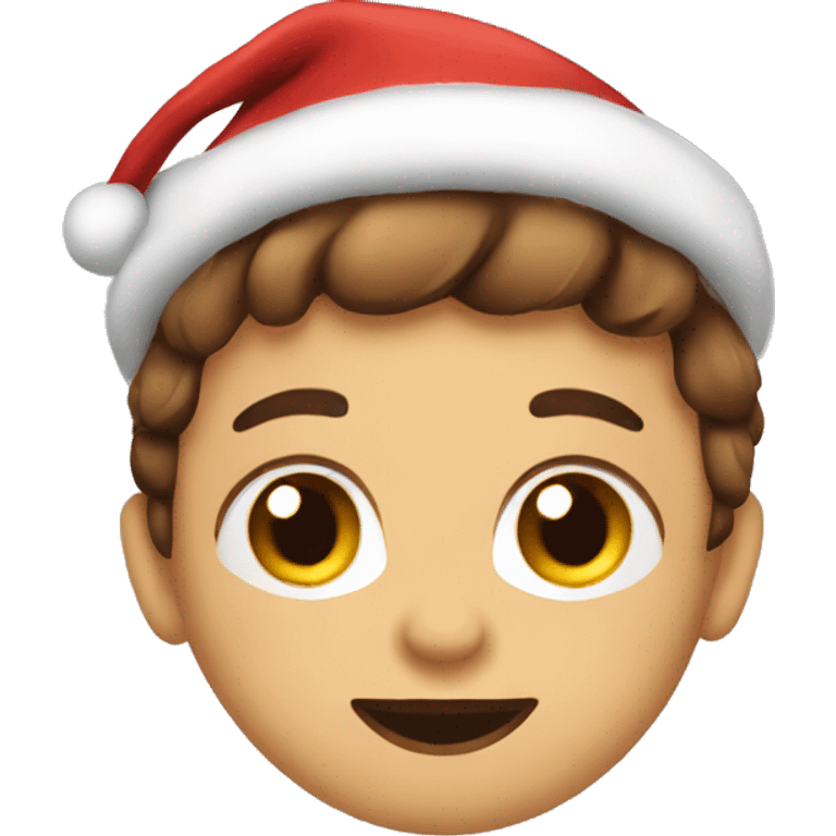 Cute christmas emoji