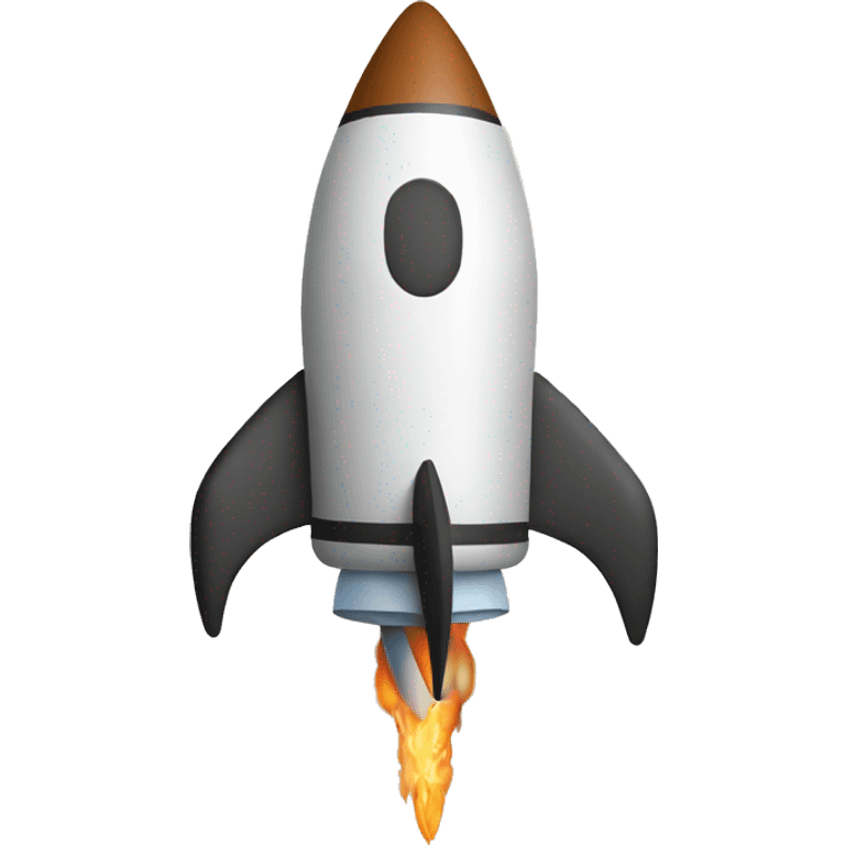 rocket with logo that says "satay finance" emoji