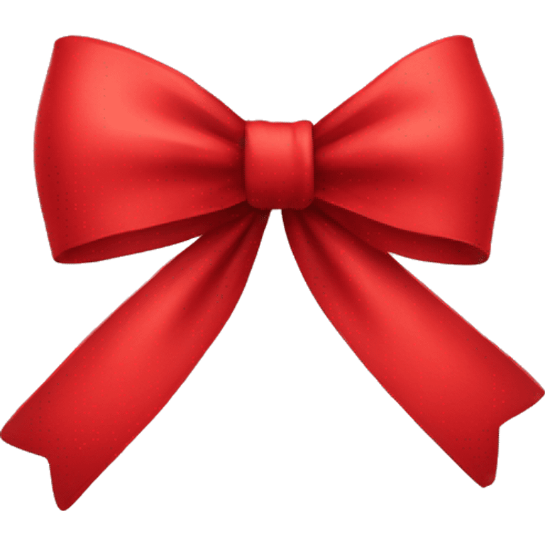 Red bow emoji