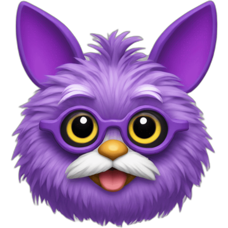 Furby purplr emoji