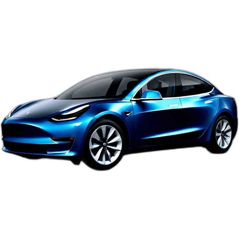 tesla model 3 emoji