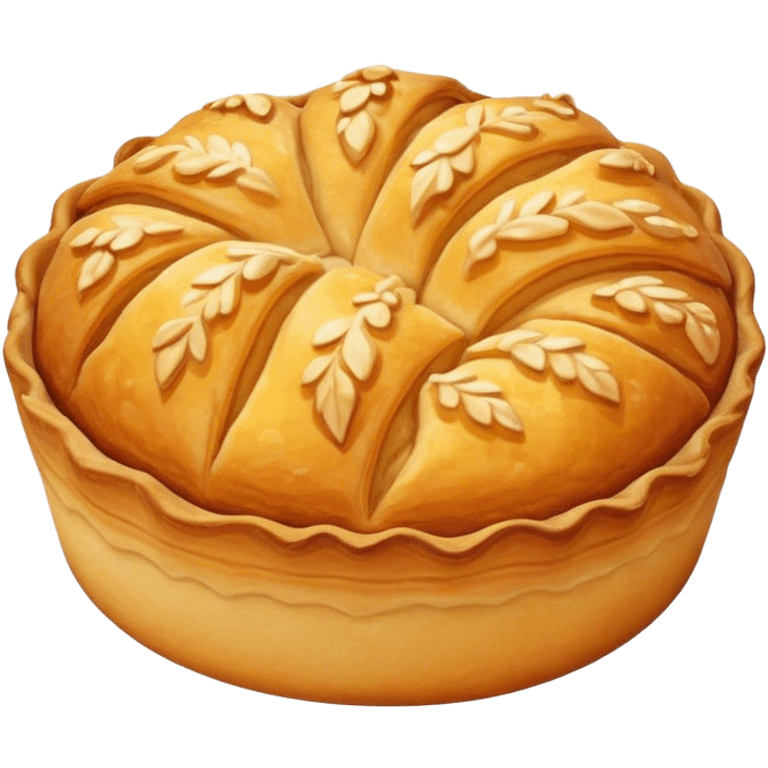 crusted pastry emoji