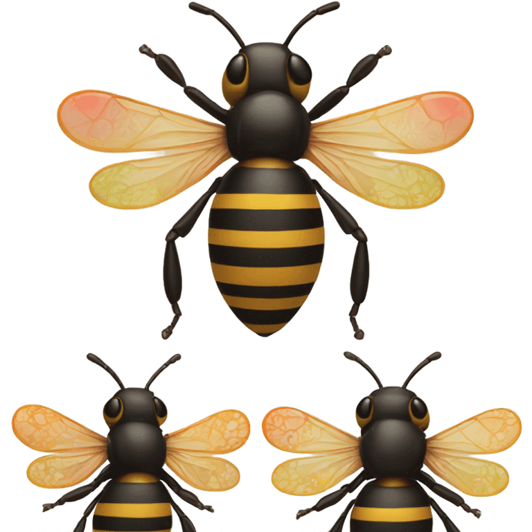 Aestetich bee emoji