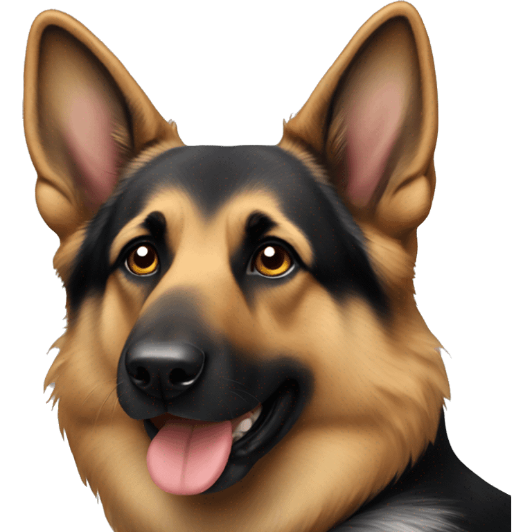 German Shepard emoji