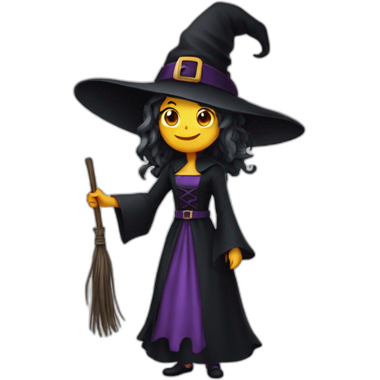 Witch Halloween emoji