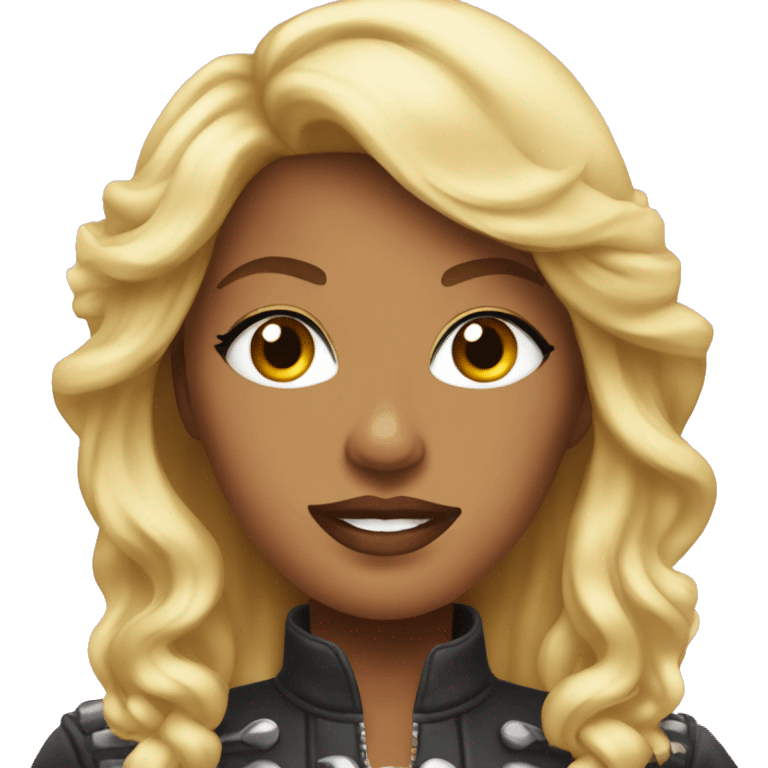 blonde slay diva icon emoji