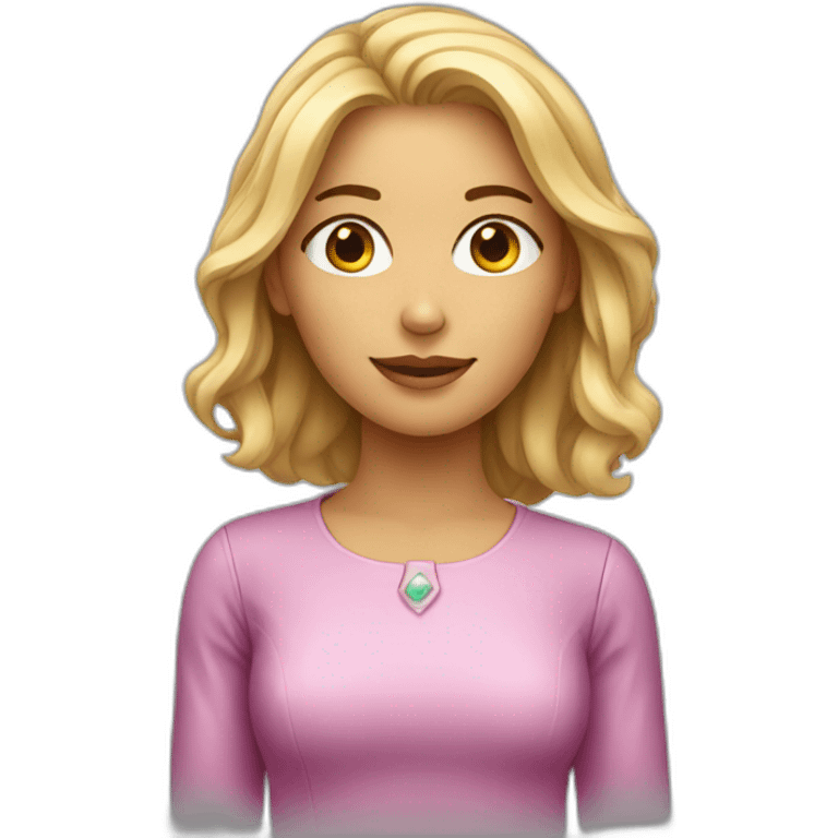 Inteligencia Artificial feminino emoji