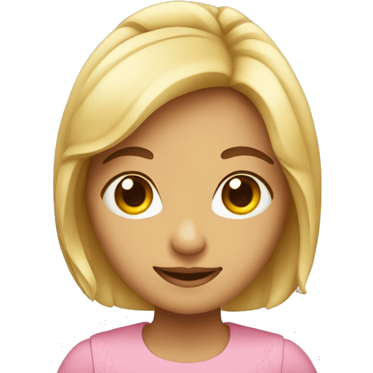 Cute lady  emoji