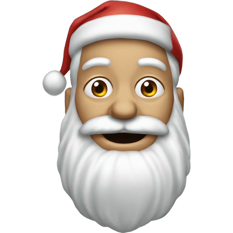 old fashioned santa clause  emoji