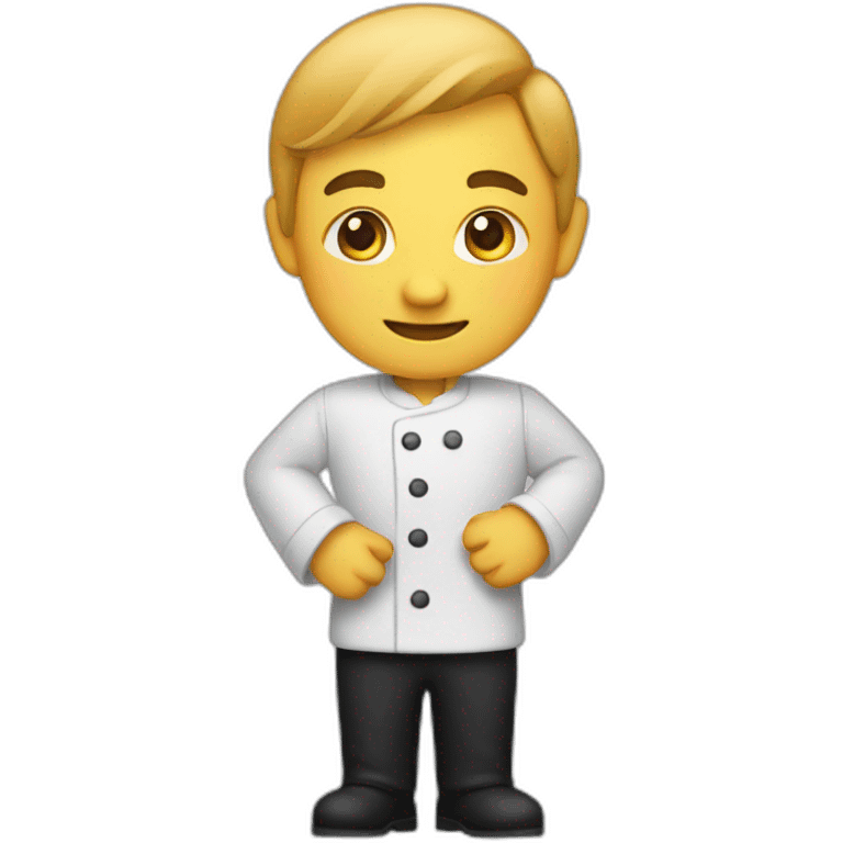 server in restaurant emoji