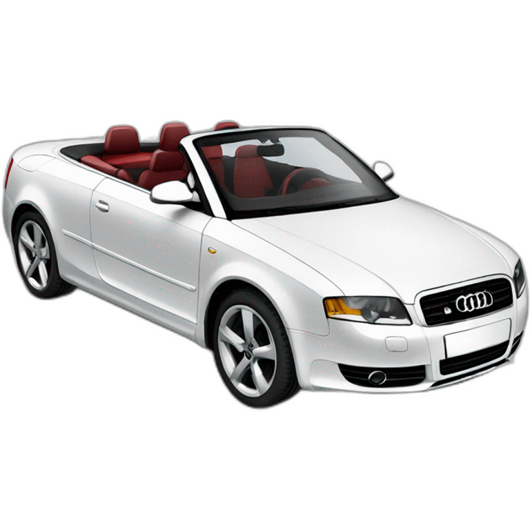 audi A4 cabriolet emoji